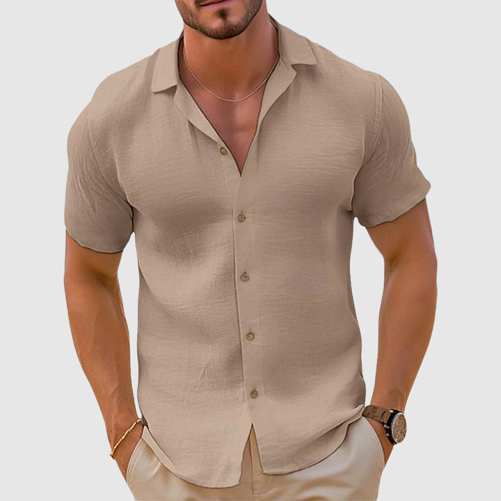 Classic Collar Button Shirt