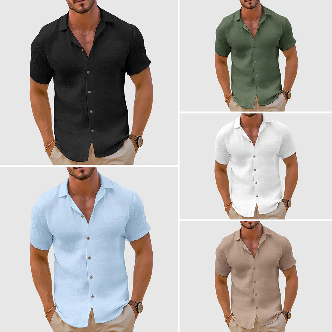 Classic Collar Button Shirt