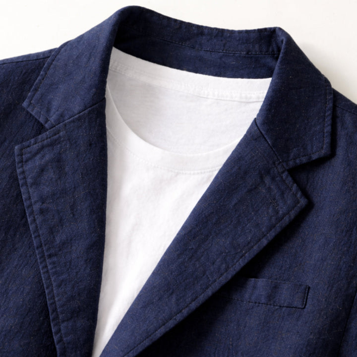 Lightweight Summer Linen-Look Blazer
