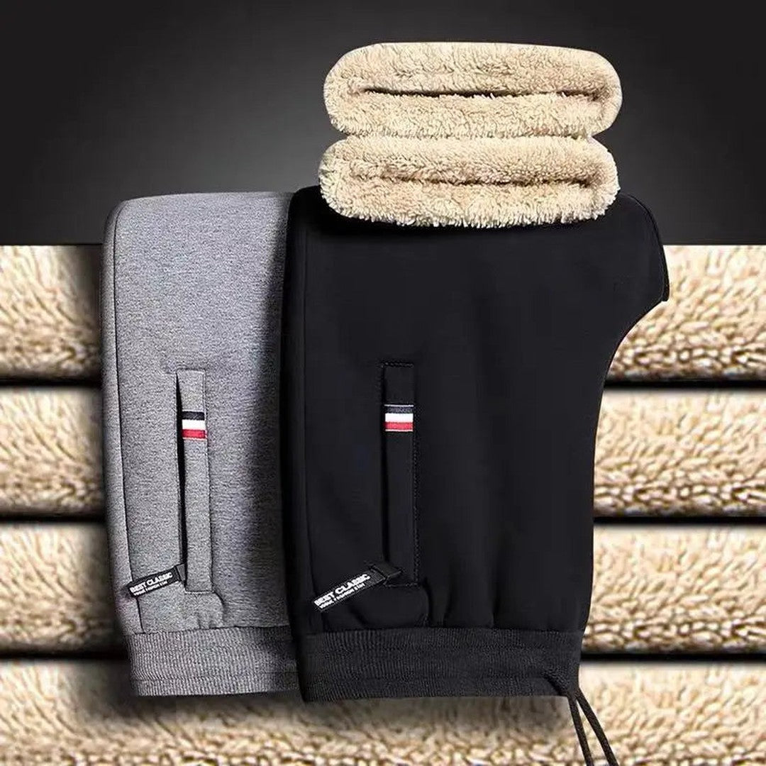 Fleece-Lined Winter Jogger Pants