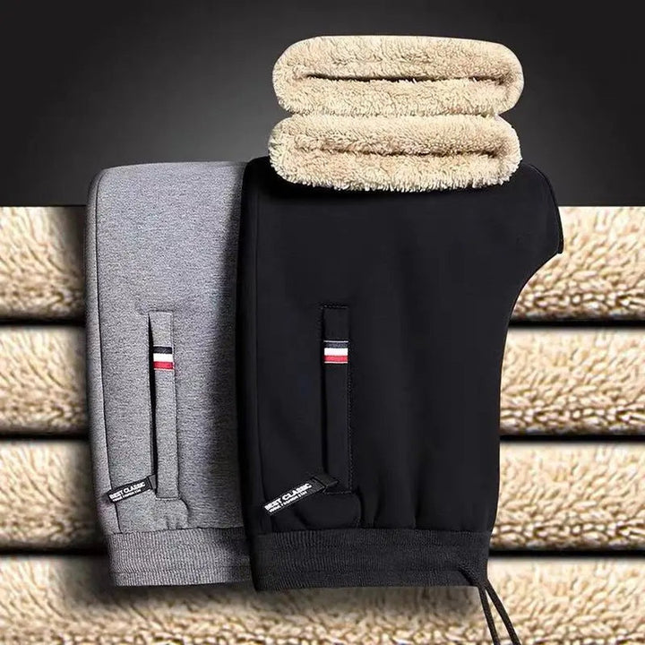 Fleece-Lined Winter Jogger Pants
