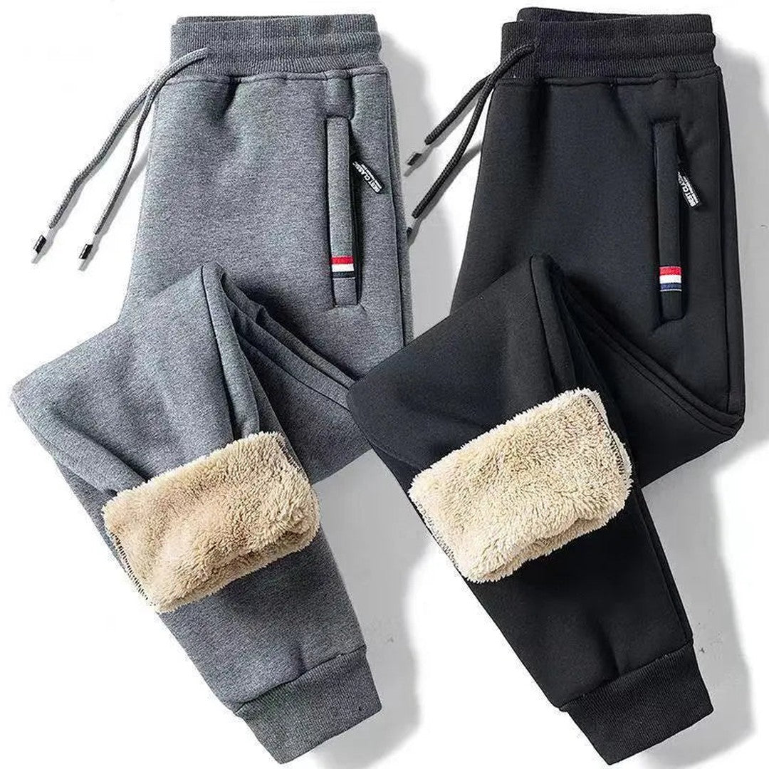 Fleece-Lined Winter Jogger Pants