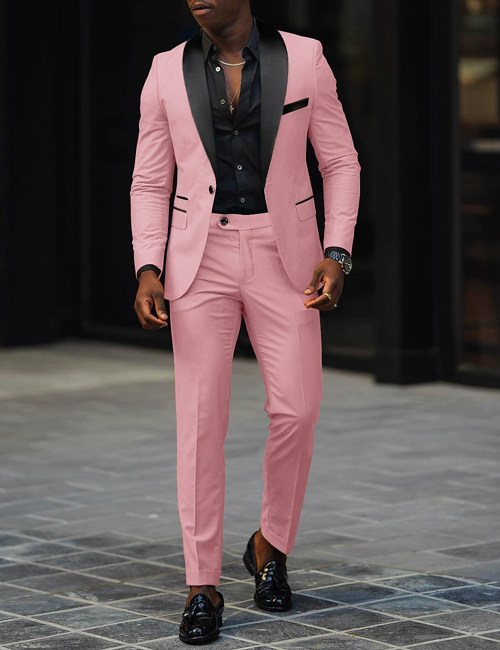 Slim Three-Piece Formal Suit Set