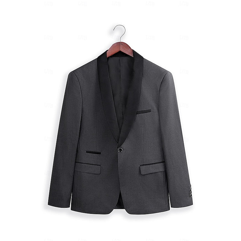 Slim Three-Piece Formal Suit Set