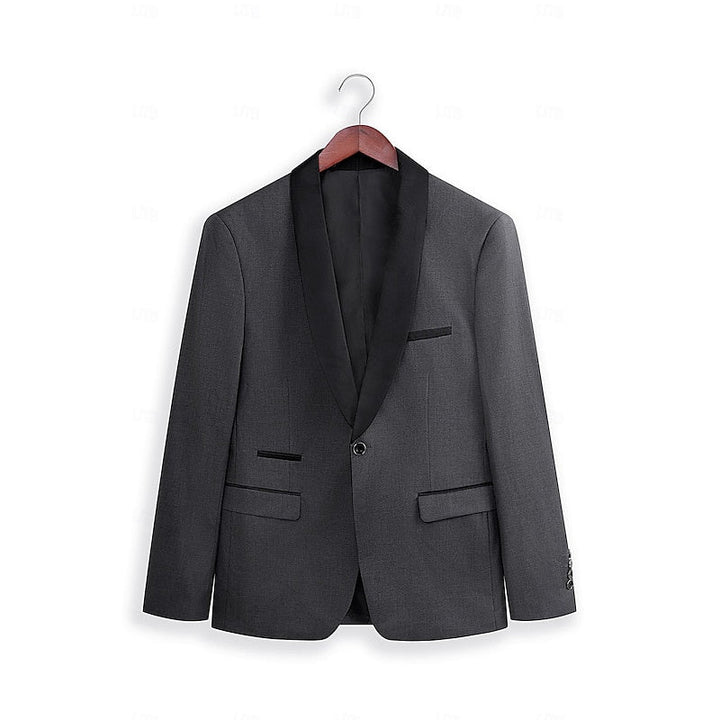 Slim Three-Piece Formal Suit Set