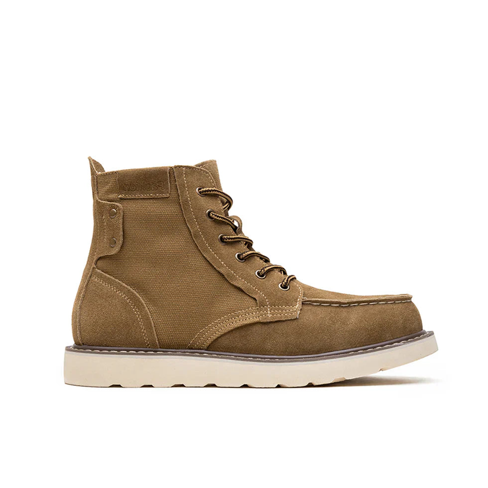 Moc-Toe Lace-Up Boots