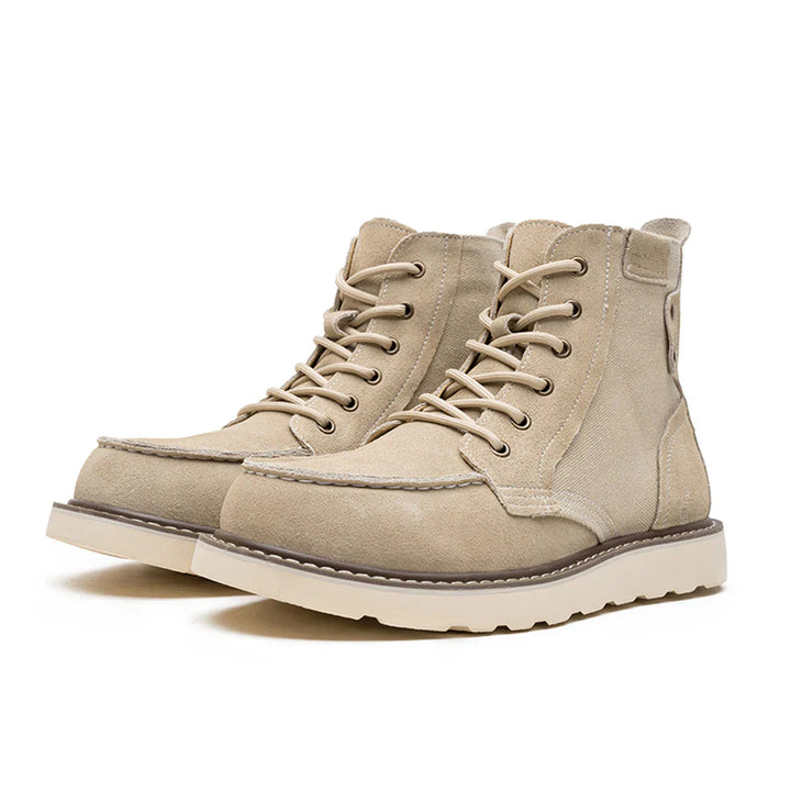 Moc-Toe Lace-Up Boots