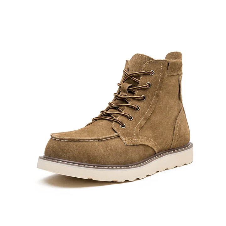 Moc-Toe Lace-Up Boots