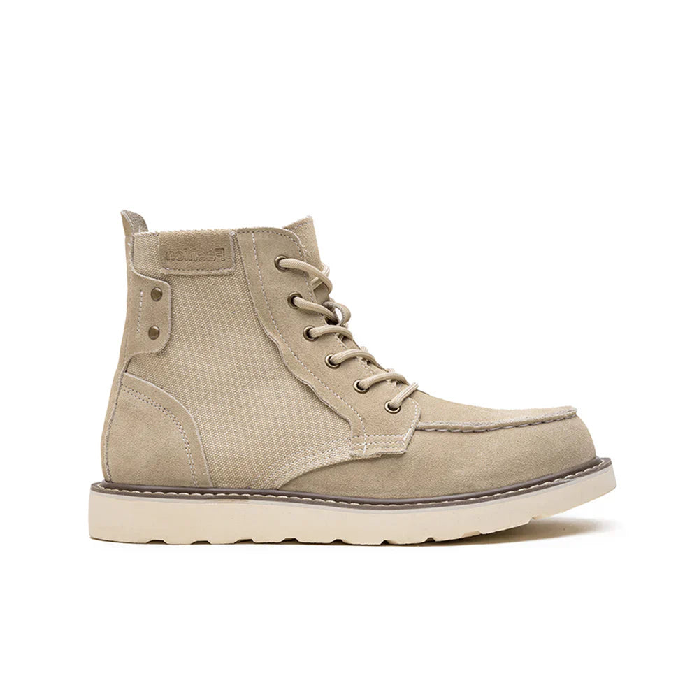 Moc-Toe Lace-Up Boots