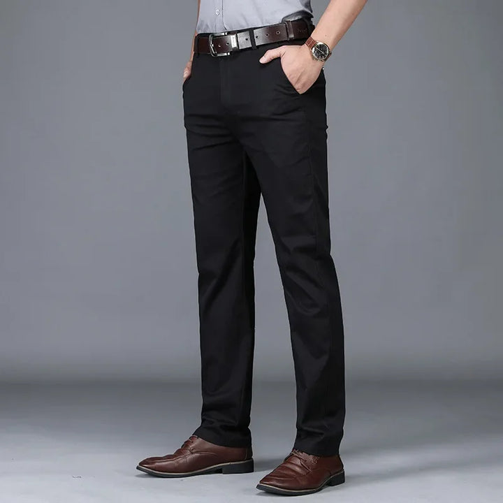 Straight Fit Chino Trousers