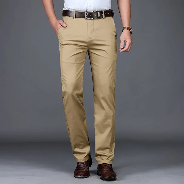 Straight Fit Chino Trousers