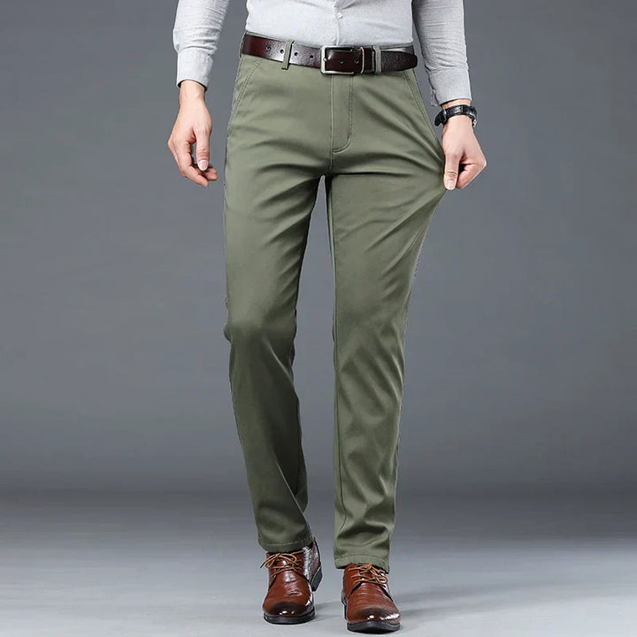 Straight Fit Chino Trousers