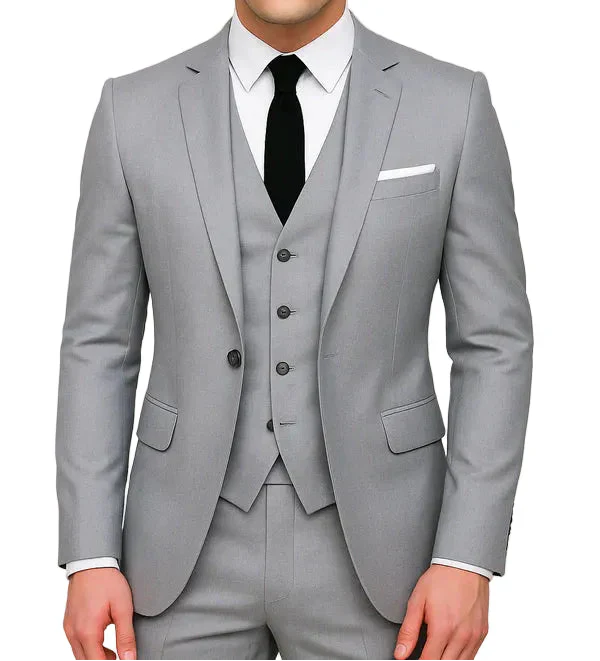 Slim Fit Three-Piece Formal Suit