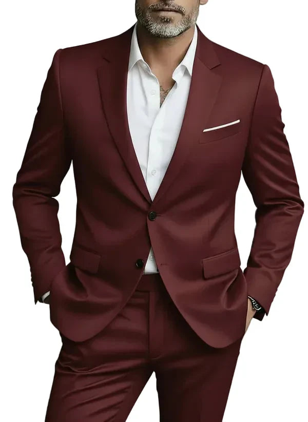 Tailored Blazer and Trouser Suit Set