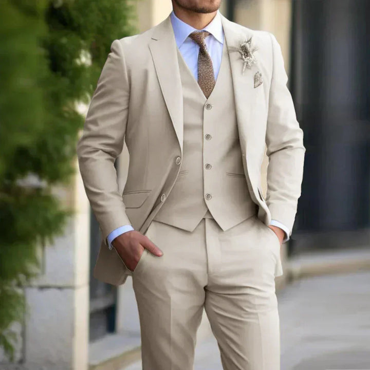 Formal Three-Piece Suit Set