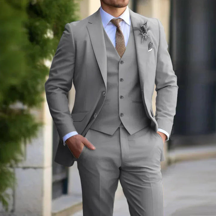 Formal Three-Piece Suit Set