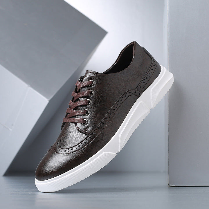 Brogue Detail Low-Top Sneakers