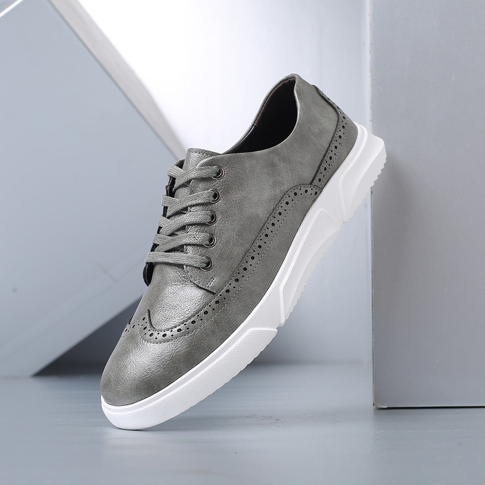 Brogue Detail Low-Top Sneakers