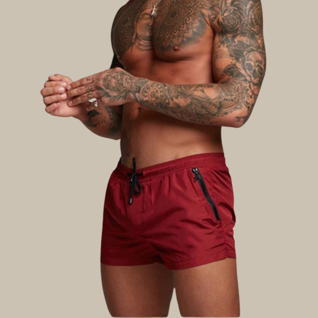 Men’s Swim Trunks with Zip Pocket