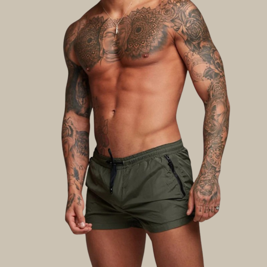 Men’s Swim Trunks with Zip Pocket