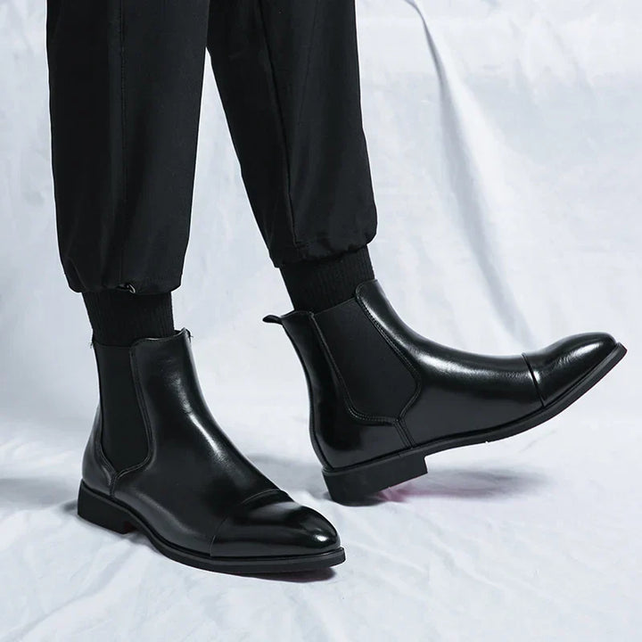Polished Chelsea Boots