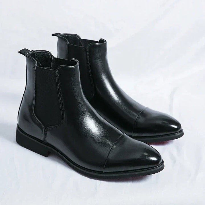 Polished Chelsea Boots