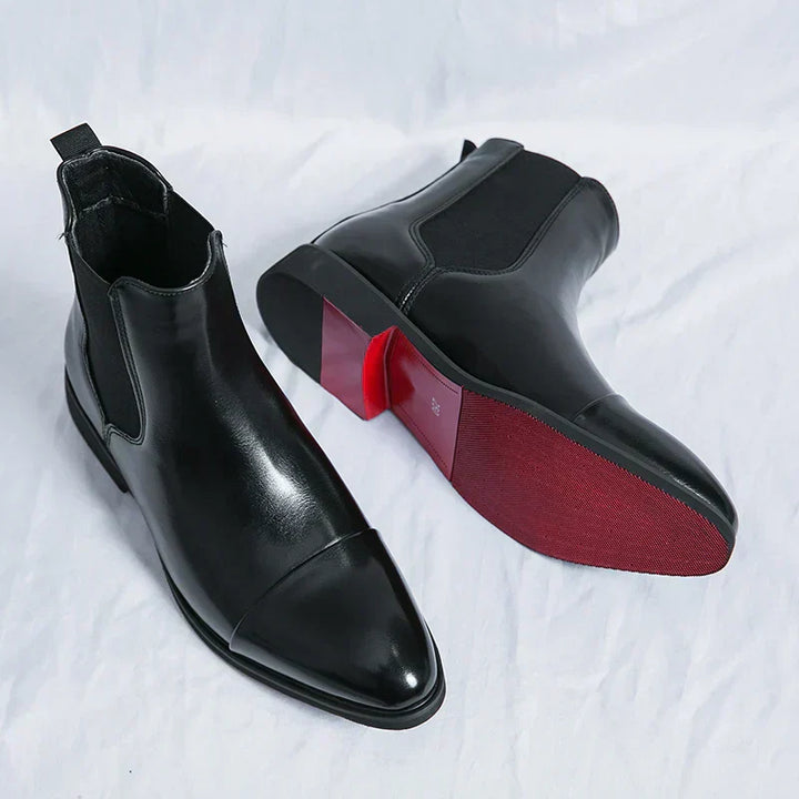 Polished Chelsea Boots