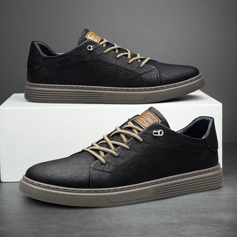 Retro Lace-Up Outdoor Sneakers