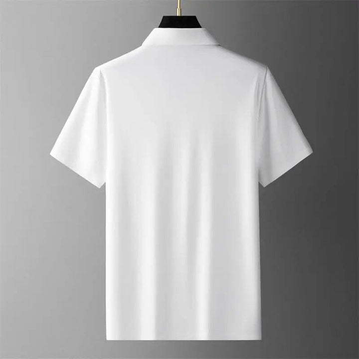 Polo Shirt and Straight Leg Trousers Set