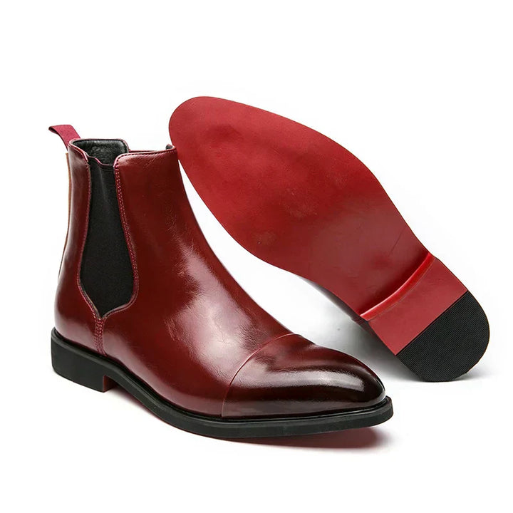Polished Chelsea Boots