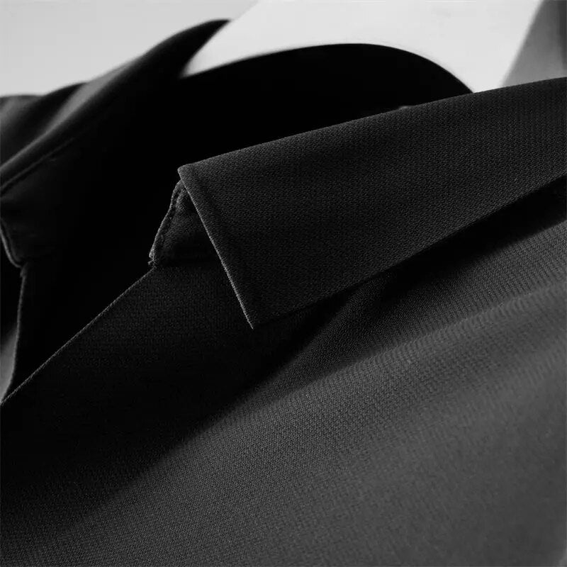 Polo Shirt and Straight Leg Trousers Set