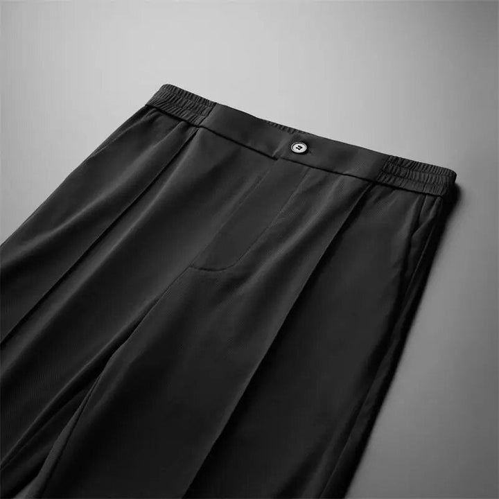 Polo Shirt and Straight Leg Trousers Set