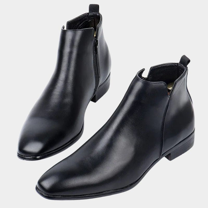 Side-Zip Retro Ankle Boots