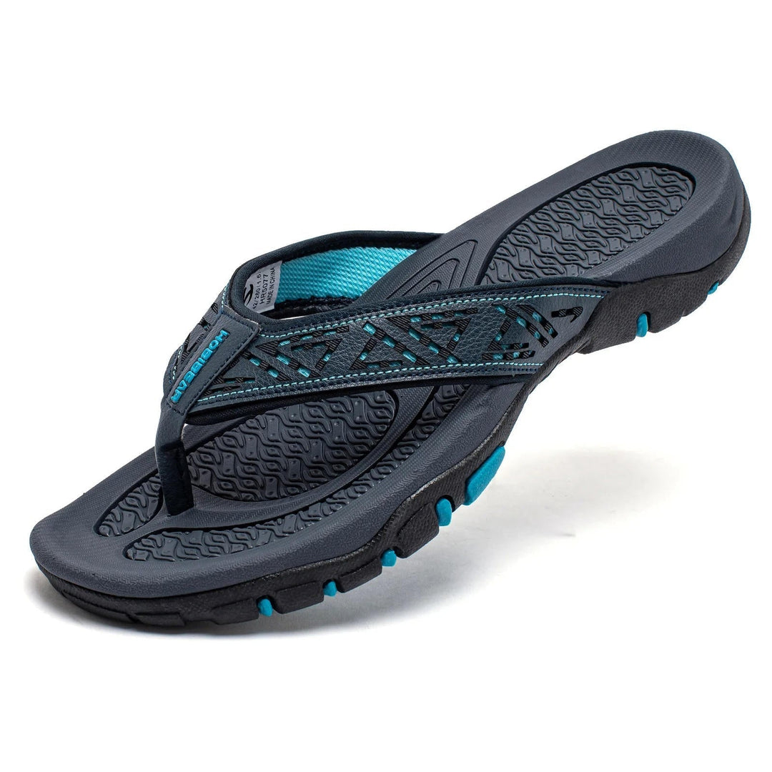 Contoured Footbed Flip Flops