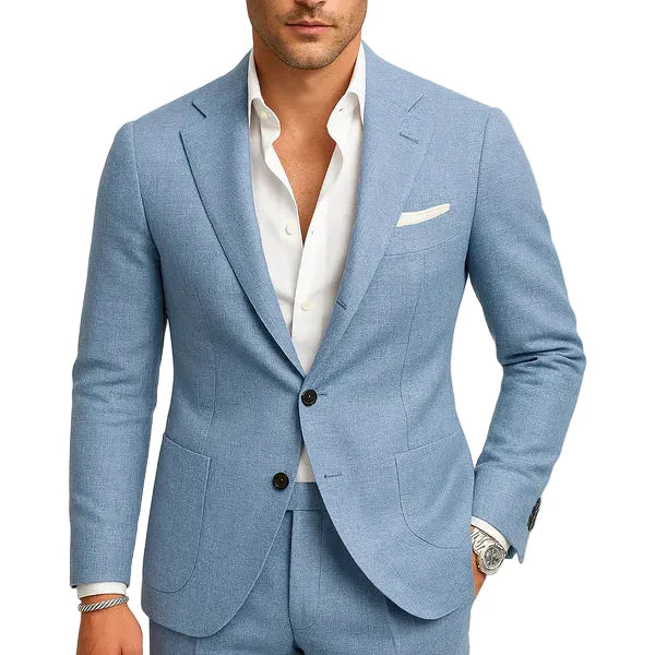 Tapered Blazer and Trouser Suit Set