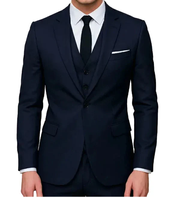 Slim Fit Three-Piece Formal Suit