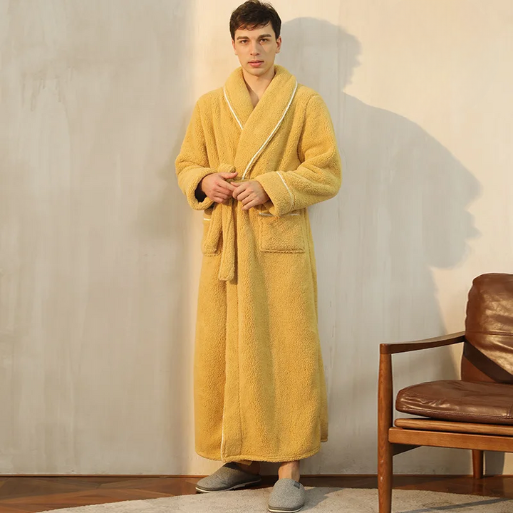 Unisex Soft Belted Bathrobe