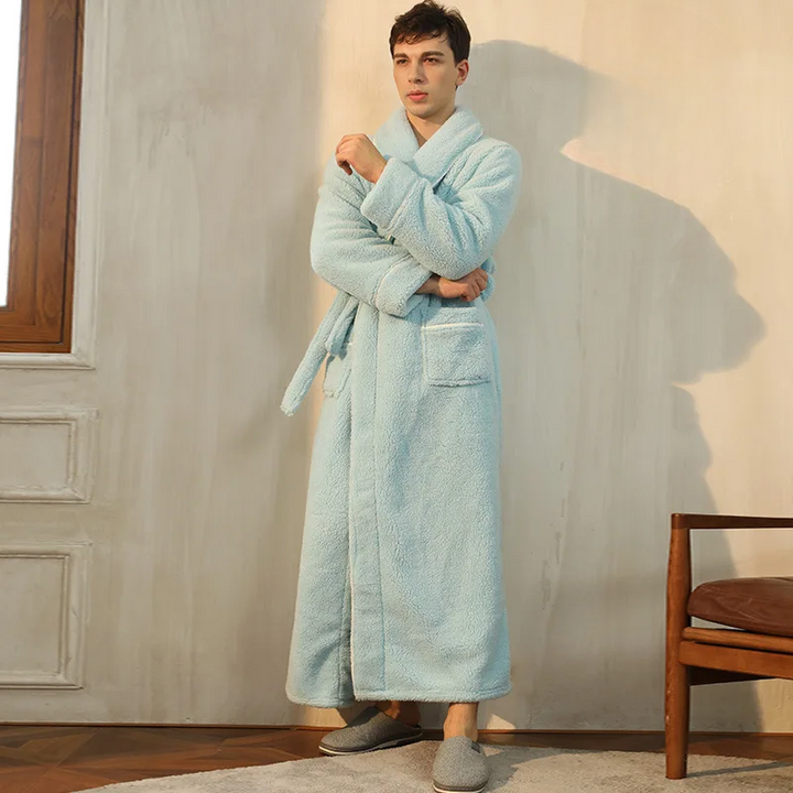 Unisex Soft Belted Bathrobe