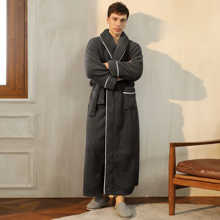 Unisex Soft Belted Bathrobe