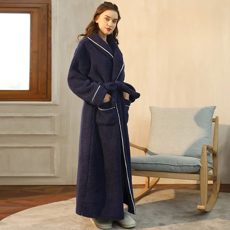 Unisex Soft Belted Bathrobe