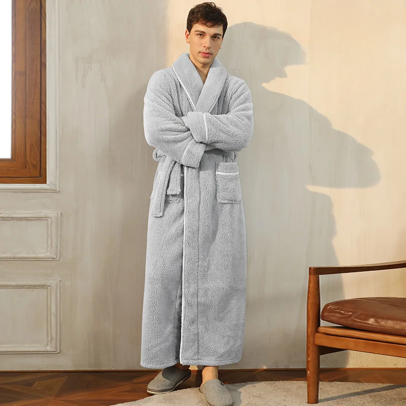 Unisex Soft Belted Bathrobe