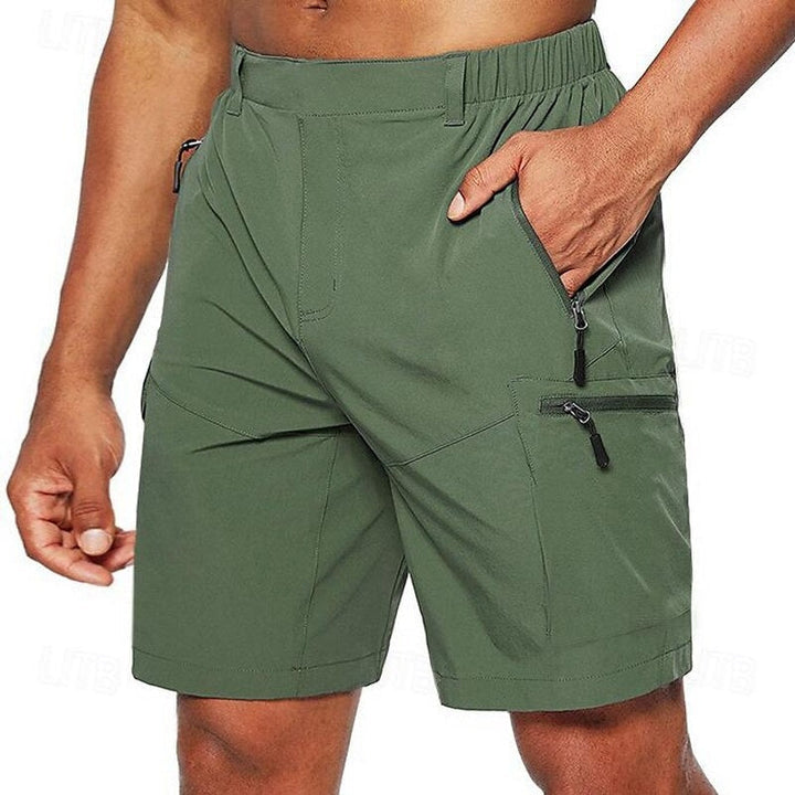 Summer Shorts with Zipper Pockets