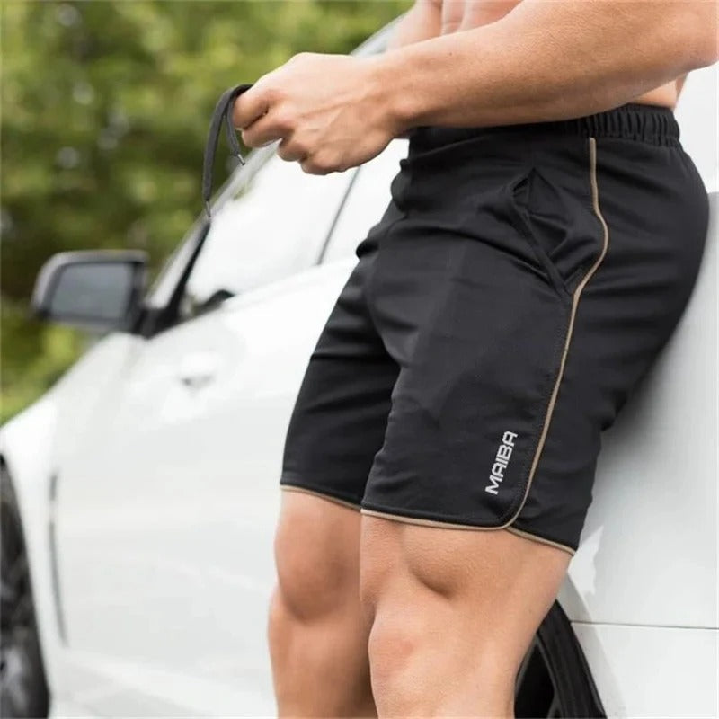 Elastic Waist Beach Shorts