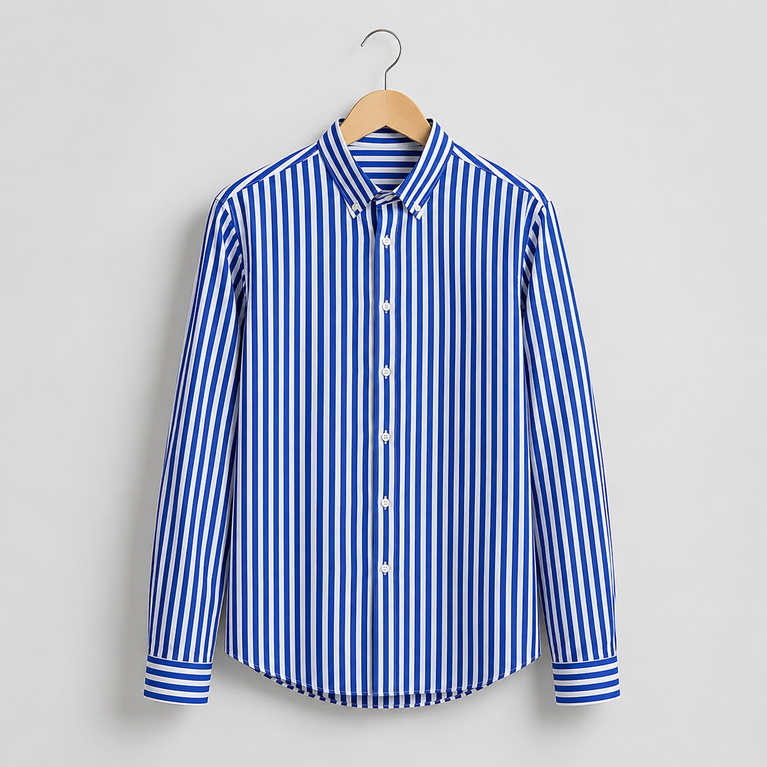 Bengal Blue Striped Shirt