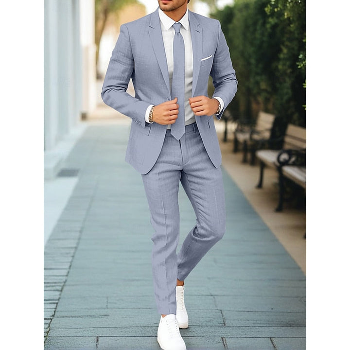 Slim Fit Blazer and Trouser Set