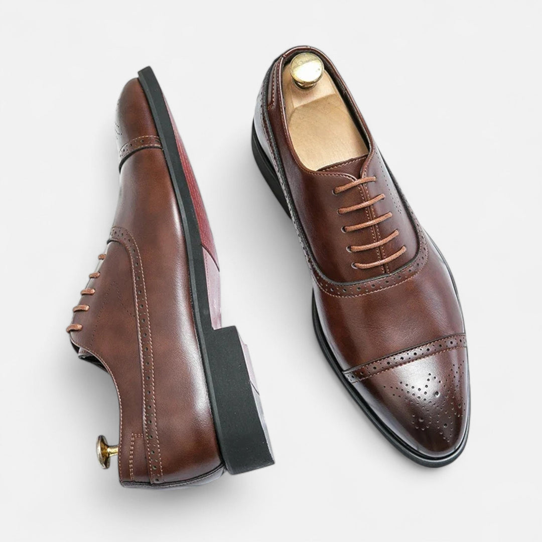 Carved Brogue Formal Shoes
