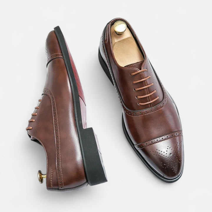 Carved Brogue Formal Shoes
