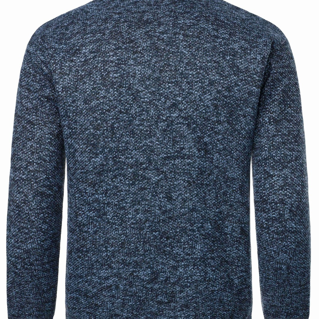 Fleece-Lined Zip-Up Cardigan