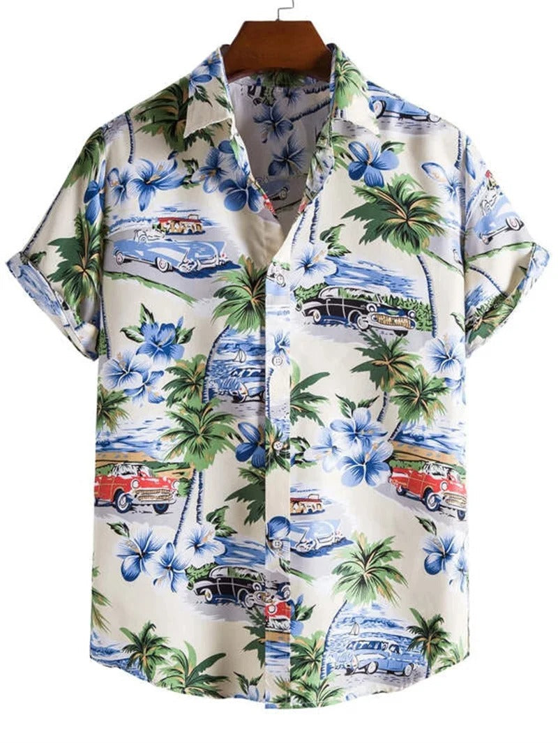 Floral Short Sleeve Shirt