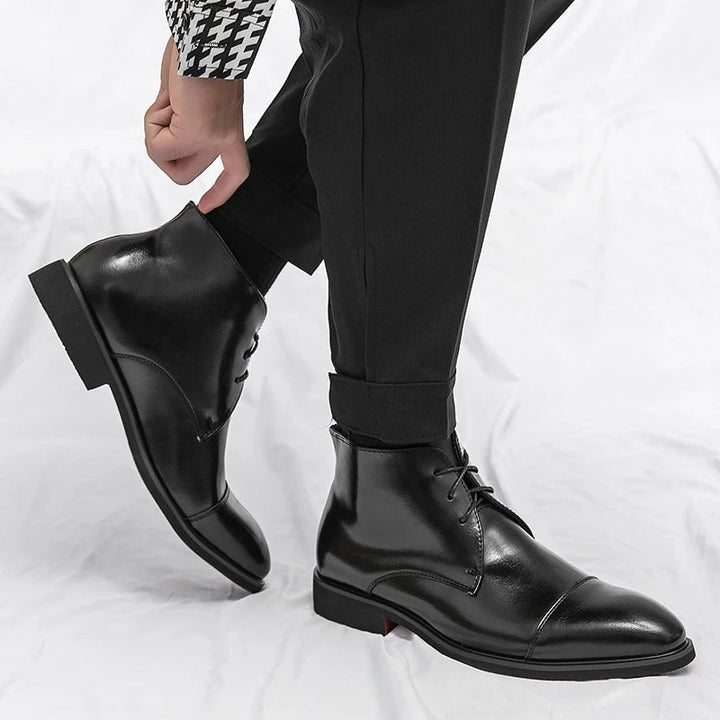 Cap-Toe Ankle Boots